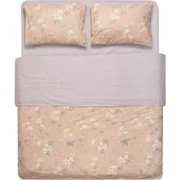 Набір постільної білизни 2,0сп Ardesto Gloria, 200х220см, 100% бавовна, сатин, магнолія, смужки (ART2022MB)