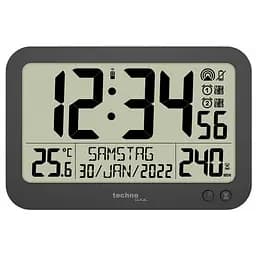 Годинник настінний Technoline WS8026 Black (WS8026), Чорний - мініатюра 3