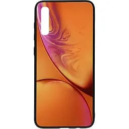 Чохол-накладка Toto Print Glass Space Case Samsung Galaxy A70 Yellow