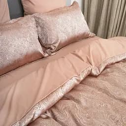 Комплект постільної білизни Tiare cімейний Сатин Жакард 2424-sm