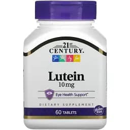 Lutein 21st Century 10 mg 60 таблеток