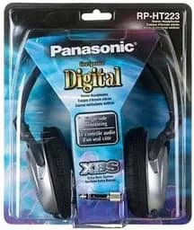 Провідні накладні навушники Panasonic RP-HT223GU-S (Сірий) - мініатюра 2