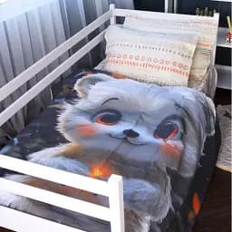 Комплект постільної білизни MirSon Kids Time 17-0714 Little Bear Ranforce Elite 143 x 210 см (2200010620559)