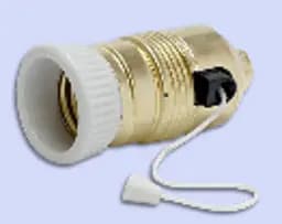 Патрон порцеляновий Bemko Е27 зі шнурковим вимикачем