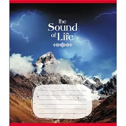 Тетрадь ученическая Музыка жизни 036-580266L-1 в линию, 36 листов