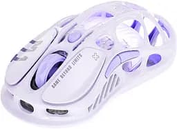 GravaStar Миша Mercury M1 Pro, magnesium alloy body, BT/WL/USB-A, RGB, Lavender Purple - мініатюра 5