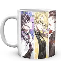 Кружка GeekLand Kimetsu no Yaiba Клинок, уничтожающий демонов KY 002.01 330 мл белая