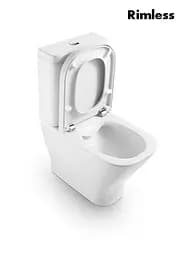 Чаша напольного унитаза Roca Gap Clean Rim A34273700H, Белый