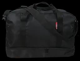 Дорожня сумка з відділом взуття 40L чорна Wallaby sum0028887 - мініатюра 4