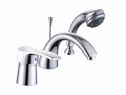 Змішувач для ванни Globus Lux Queensland GLQU-0109 Хром