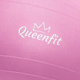 Фітбол Gymtek Queenfit 65см рожевий + насос - мініатюра 3