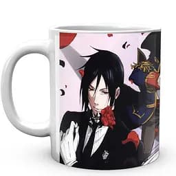 Кружка GeekLand Black Butler Темный Дворецкий rose BU.02.02 330 мл белая