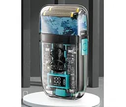 Електробритва VGR V-352 шейвер, подвійне лезо, IPX5, LED Display - мініатюра 5