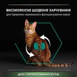 Сухий корм для кішок Purina Pro Plan Sterilised Adult 1+ Renal Plus Для дорослих стерилізованих З індичкою 400 г (7613033564673) - мініатюра 4