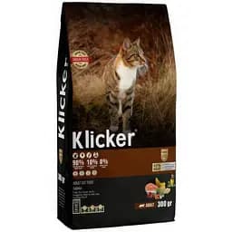Сухой корм Klicker Холистик беззерновой для взрослых кошек с Лососем 300 г
