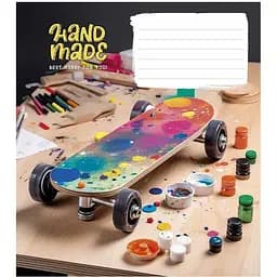 Тетрадь общая Школярик My hobby в клетку 12 листов 30 шт. (012-3286K)