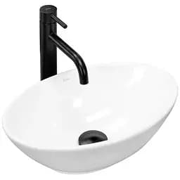 Умивальник Rea Pamela Mini накладний білий REA-U5804, Білий