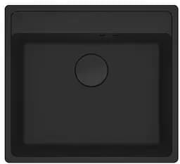 Кухонна мийка Franke Maris MRG 610-52 TL Black Edition (114.0699.231) гранітна - врізна - Чорний матовий