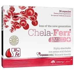 Витамины и минералы Olimp Chela-Ferr Med, 30 капсул