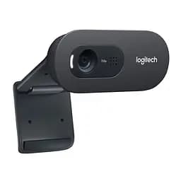 Веб-камера Logitech C270i IPTV HD Webcam з мікрофоном для ПК, ноутбуків та Android-пристроїв / 1280×720 / USB 2.0 / Чорний (960-001084) - мініатюра 3
