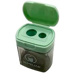 Двойная точилка для карандашей Bambi Acmeliae SP-001(Turquoise)