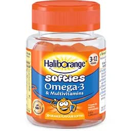 Риб'ячий жир Haliborange Softies Omega-3 & Multivitamin Orange 30 капсул