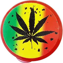 Гриндер для подрібнення тютюну HL-176 Коноплі Red (17027)