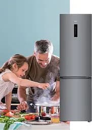Холодильник TCL RB275GM1110 183х55х63см 2 двери Х- 203 л М- 72 л A+ NF нержавіюча сталь (RB275GM1110) - мініатюра 9