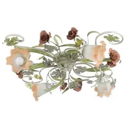 Люстра стельова Brille флористика E27 60W GR (BKL-202S/4)