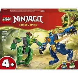 Конструктор LEGO Ninjago Битва робота дракона Джея 107 деталей (71853)