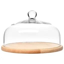 Підставка дерев`яна Krosno Glamour з кришкою 28.5 см (913971)