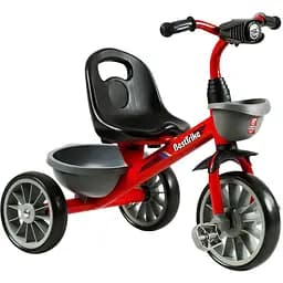 Дитячий триколісний велосипед Best Trike BS-23044 EVA колеса червоний