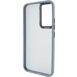 Чохол TPU+PC Lyon Frosted для Samsung Galaxy S25 Ultra Sierra Blue - мініатюра 3