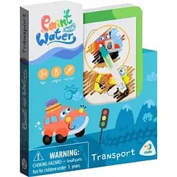 Набір водних розмальовок DoDo Toys Транспорт 300309 з маркером для води