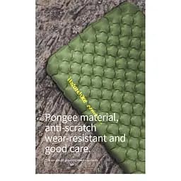 Матрац надувний Naturehike CNK2450WS014) 8см - двомісний - 200х132 - зелений - мініатюра 3