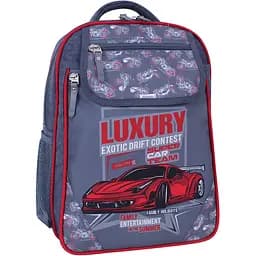 Рюкзак шкільний Bagland Відмінник 20 л 321 сірий 902 (0058070)