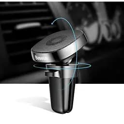 Автотримач Baseus Privity Series Pro Air Outlet Magnet Bracket Black [SUMQ-PR01] [75260] - мініатюра 4