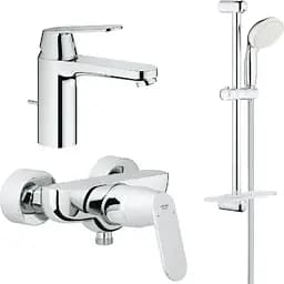 Набір змішувачів для душу S-size Grohe EX Eurosmart Cosmopolitan 126114M Хром