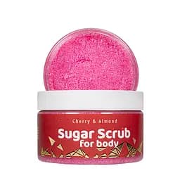 Сахарный скраб для тела Top Beauty с ароматом вишни и миндаля 250 мл