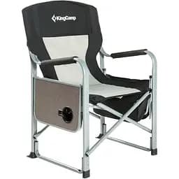 Складаний стілець KingCamp Director Chair Black/Medium Grey [2248.65.52] [146481] - мініатюра 2
