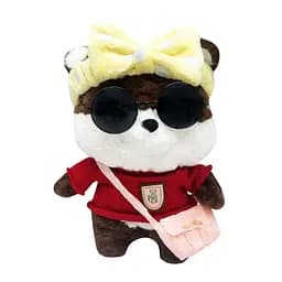 М'яка іграшка "Песик" K0201(Brown) одяг в асортименті, 30 см - мініатюра 2