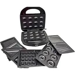 Мультимейкер 6 в 1 Rainberg RB 2276 съемные формы с антипригарным покрытием 2200 Вт