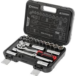 Набір торцевих головок із тріскачкою Intertool ET-8020 20 шт. [98833]