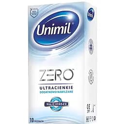 Презервативи Unimil Zero ультратонкі 10 шт. (5011831093616)