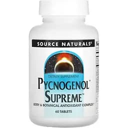 Пікногенол Source Naturals Pycnogenol Supreme 60 таблеток