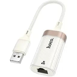 Переходник Hoco Crystal USB ethernet adapter UA41 0.145 м 100Mbps