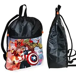 Рюкзак-мешок для школы герои марвел детская сумка для обуви и спортивной одежды (01534)