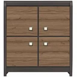 Комод з дверцятами ВМК Лорен KOM4D Венге магія/Монтеверде (GRB-1526)