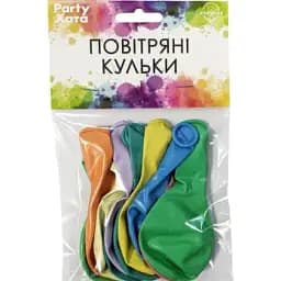 Набір латексних кульок Party Хата 1111-5687 10 шт Різнокольоровий shop (4823118900989)