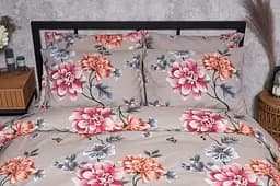 Набор наволочек Moon&Star Бязь Gold Люкс Peony Brown 60х60 см 2 шт